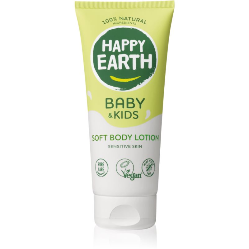 Happy Earth 100 percent Natural Soft Bodylotion for Baby  Kids krém pre deti 200 ml