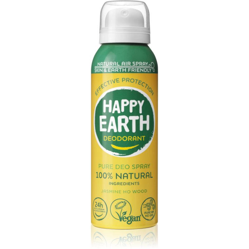 Happy Earth 100 percent Natural Deodorant Air Spray Jasmine Ho Wood dezodorant Jasmine Ho Wood 100 ml