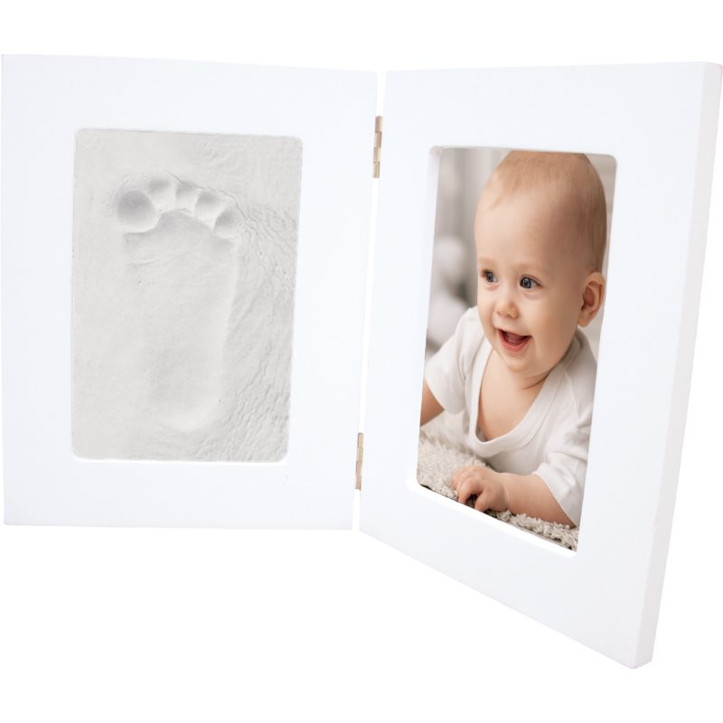 Happy Hands Double Frame sada na odtlačok bábätka White 36,7 cm x 23,7 cm