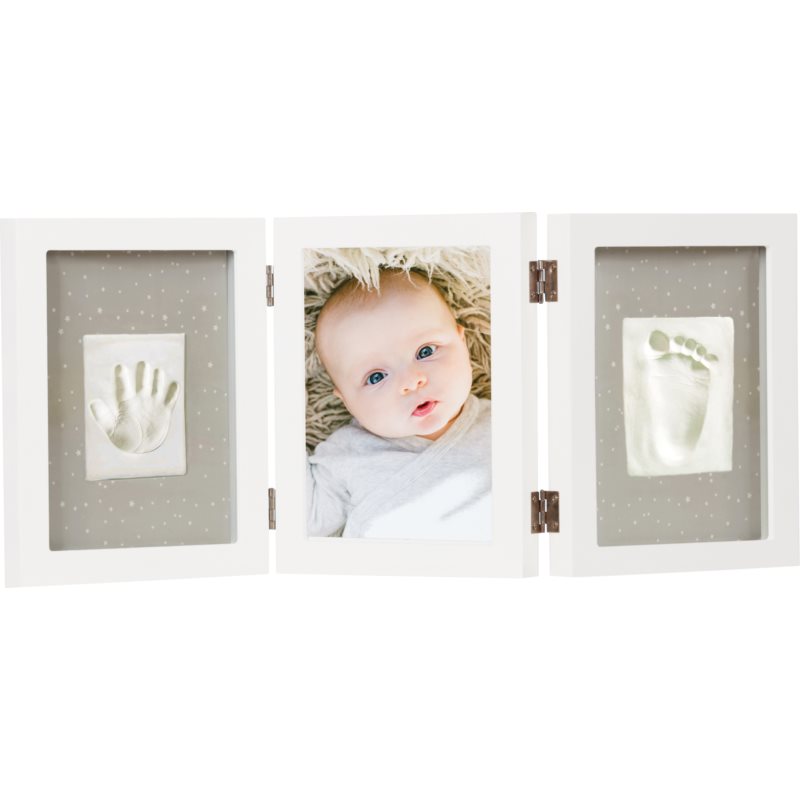 Happy Hands Triple Frame sada na odtlačok bábätka 3 x 17×22 cm