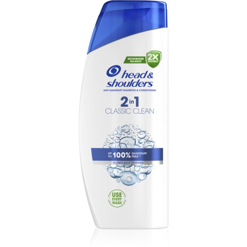 Head  Shoulders Classic Clean 2in1 šampón proti lupinám 2 v 1 625 ml