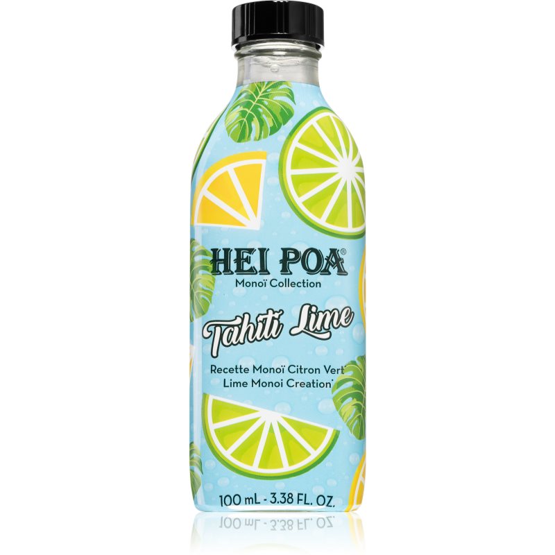 Hei Poa Tahiti Monoi Oil Lime multifunkčný olej na tvár, telo a vlasy 100 ml