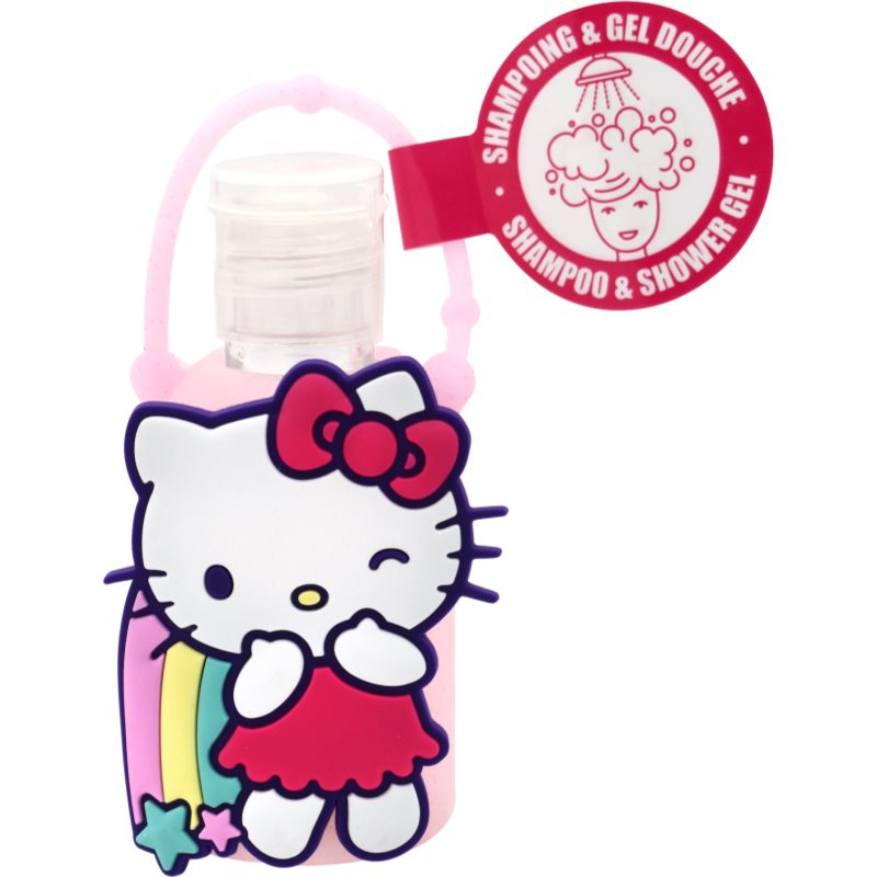 Hello Kitty Shampoo and Shower Gel 2 in 1 sprchový gél a šampón 2 v 1 pre deti 50 ml