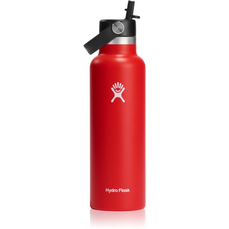 Hydro Flask Standard Mouth Straw Cap termofľaša farba Red 621 ml