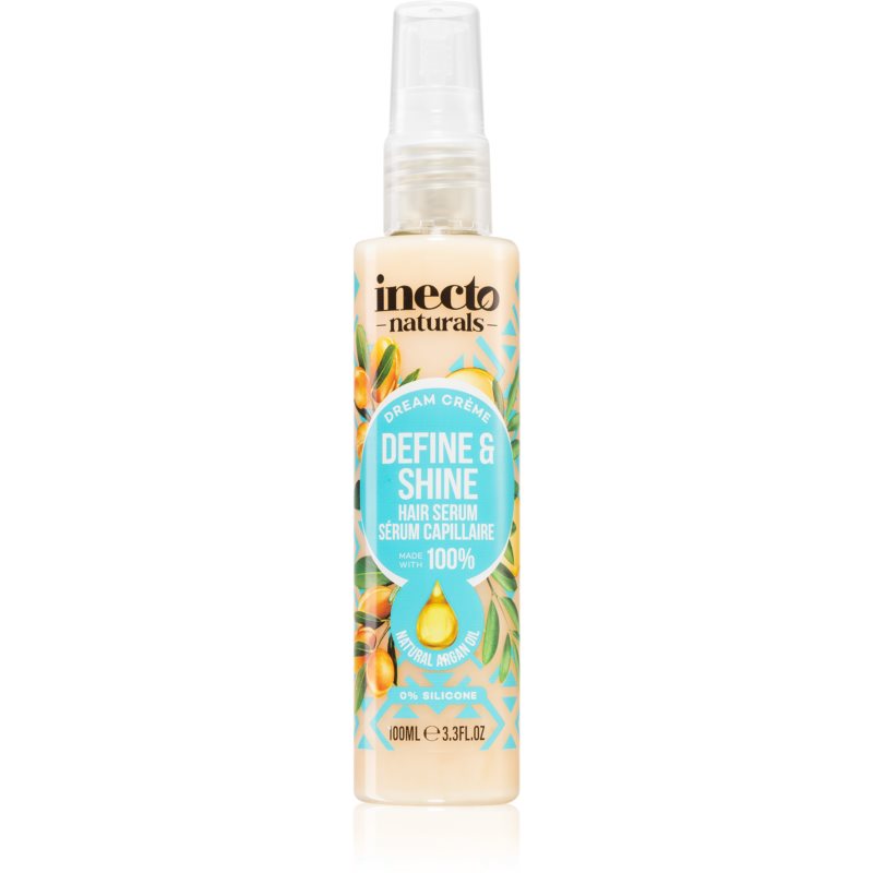 Inecto Dream Crème Define  Shine vlasové sérum s arganovým olejom 100 ml