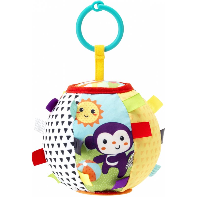 Infantino Sensory Bowl kontrastná závesná hračka so zrkadielkom 1 ks