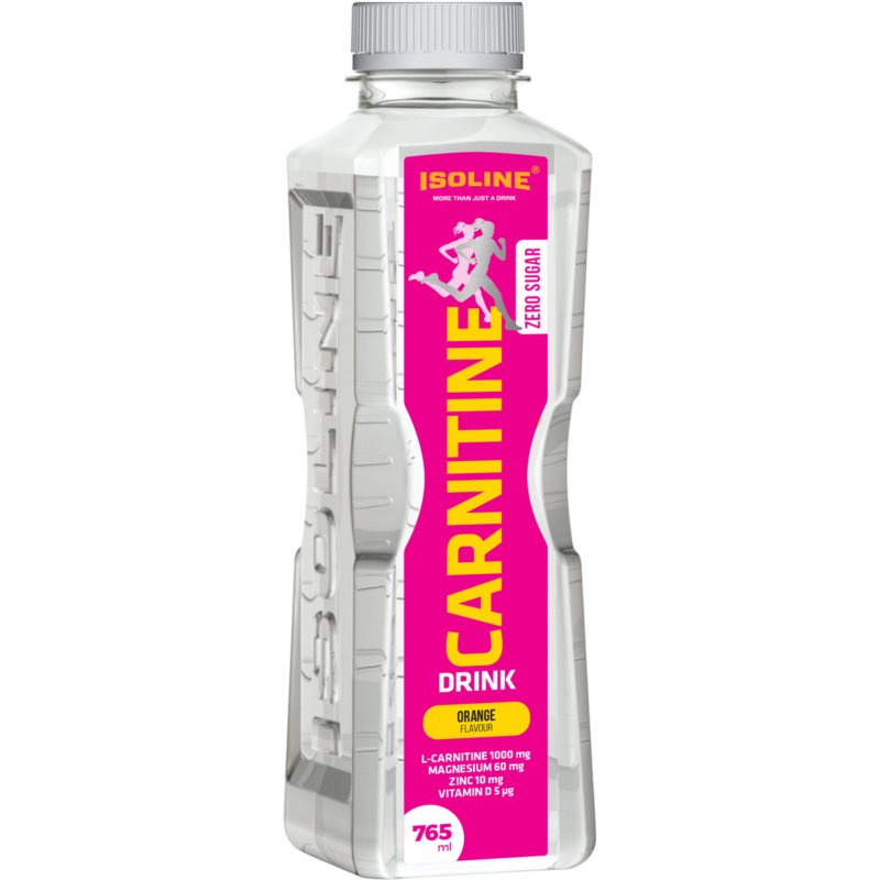 Isoline Carnitine Drink nápoj s vitamínmi príchuť Orange 765 ml