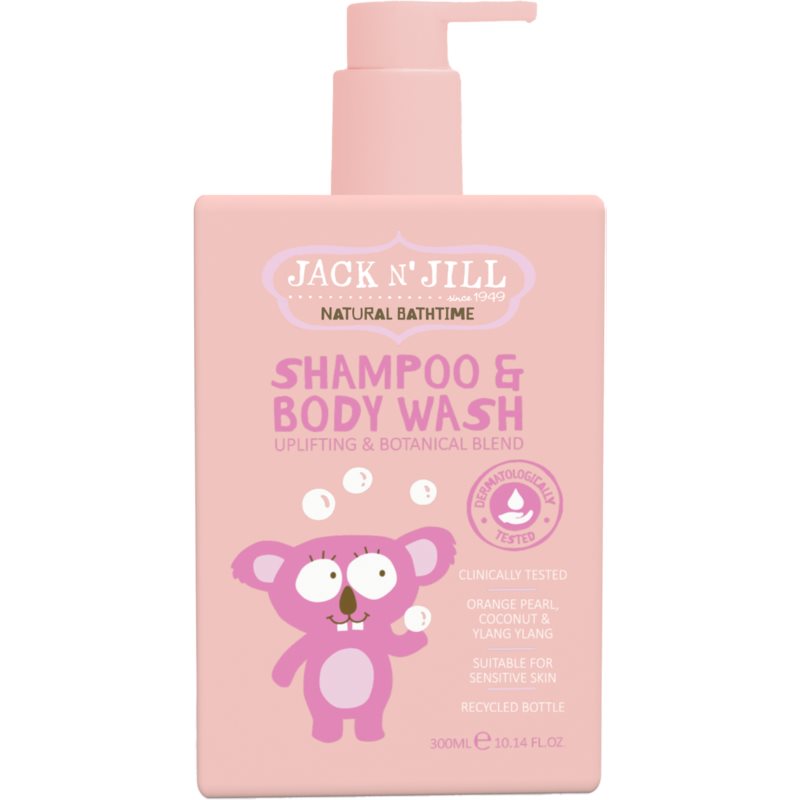Jack N’ Jill Natural Bathtime Shampoo  Body Wash šampón a sprchový gél pre deti 300 ml