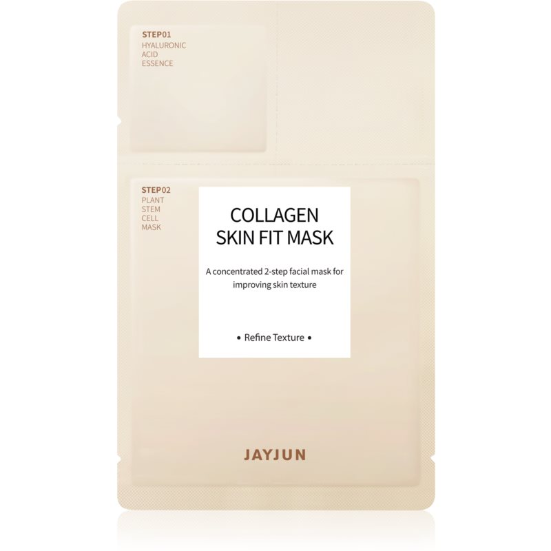 Jayjun Collagen Skin Fit vyživujúca a obnovujúca pleťová maska pre unavenú pleť 1 ks