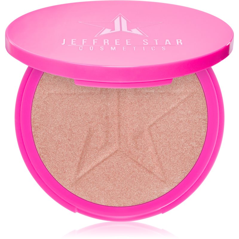 Jeffree Star Cosmetics Skin Frost kompaktný púdrový rozjasňovač odtieň Peach Goddess 15 g