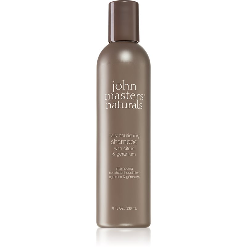 John Masters Organics Citrus  Geranium Daily Nourishing Shampoo vyživujúci šampón na každodenné použitie 236 ml