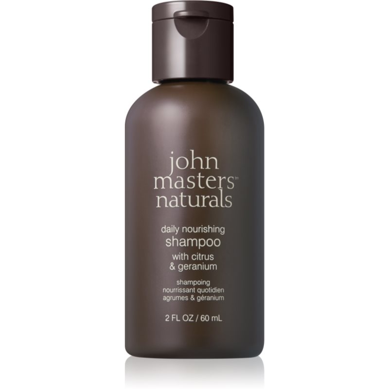 John Masters Organics Citrus  Geranium Daily Nourishing Shampoo vyživujúci šampón vegan citrus 60 ml