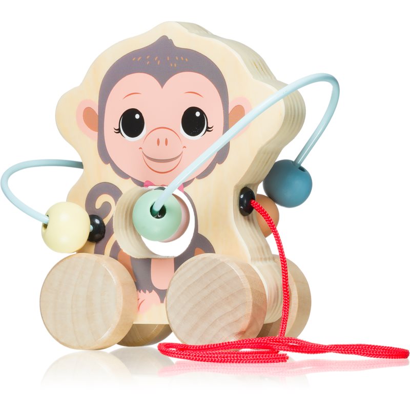 Jouéco The Wildies Family Monkey aktivity hračka z dreva 12 m 1 ks