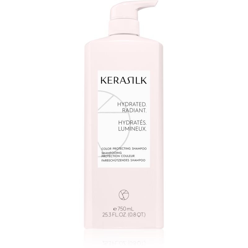 KERASILK Essentials Color Protecting Shampoo šampón pre farbené, chemicky ošetrené a zosvetlené vlasy 750 ml