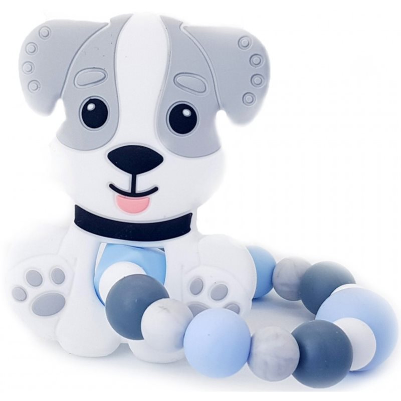 KidPro Teether Puppy Blue hryzadielko 1 ks