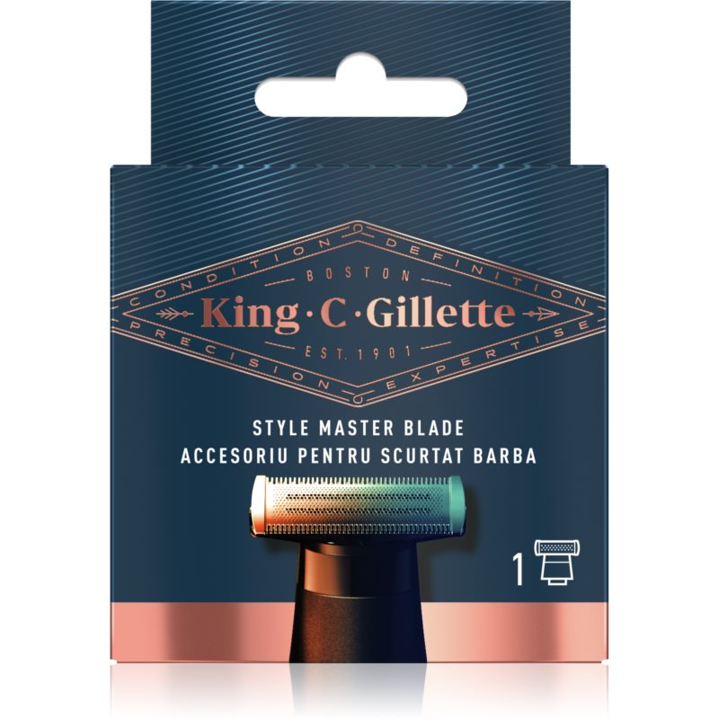 Gillette King C. Style Master náhradné hlavice pre mužov 1 ks