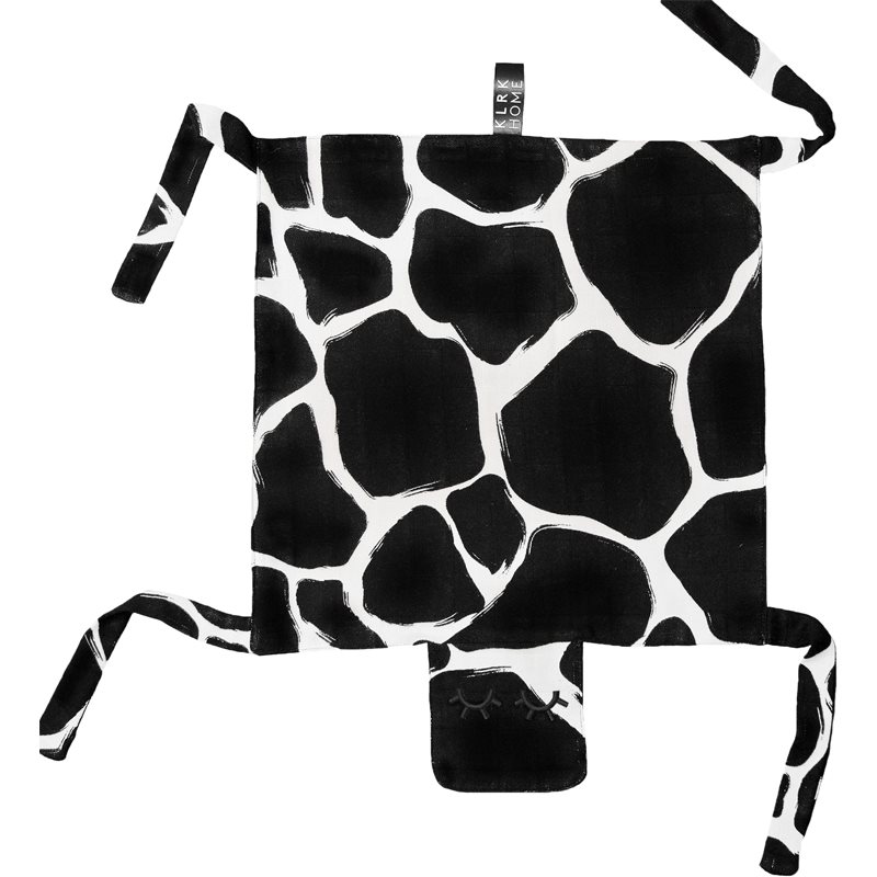KLRK Home Wild BW Giraffe maznajúca dečka Gustav 80x46 cm 1 ks