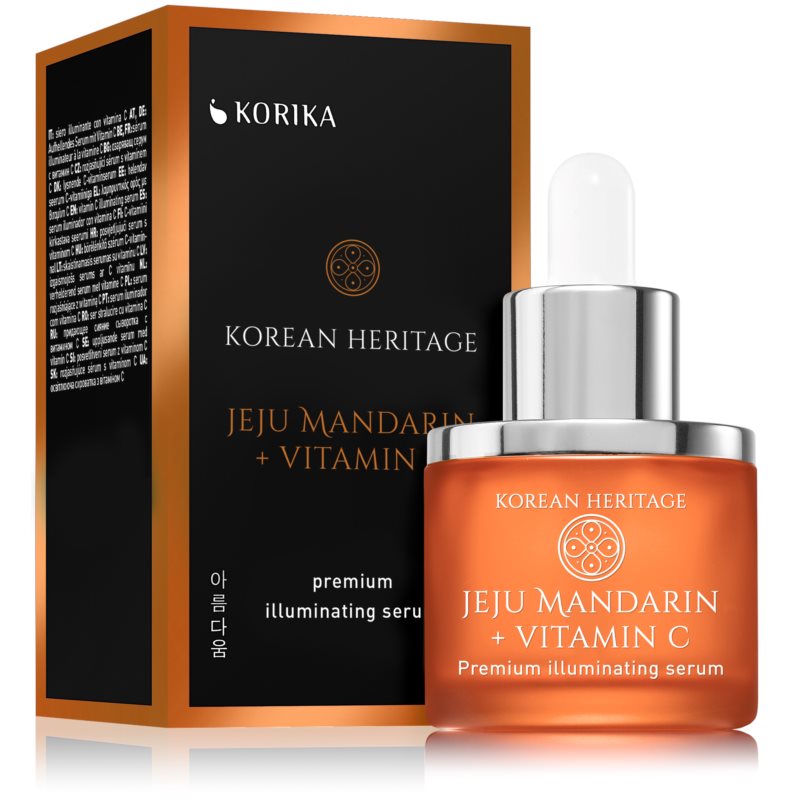 KORIKA Korean Heritage Jeju Mandarin  Vitamin C Premium Illuminating Serum pleťové sérum (rozjasňujúci) s vitamínom C 30 ml