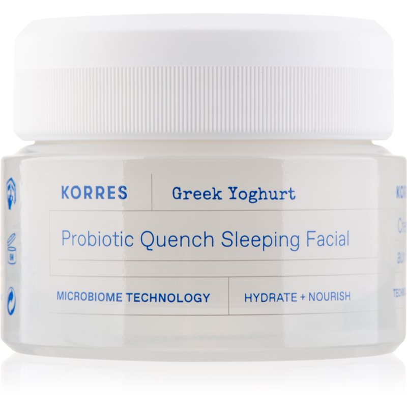 Korres Greek Yoghurt vyživujúci nočný krém s probiotikami 40 ml