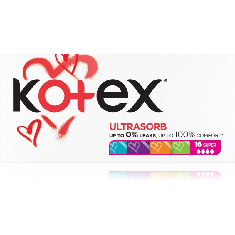 Kotex Ultra Sorb Super tampóny 16 ks