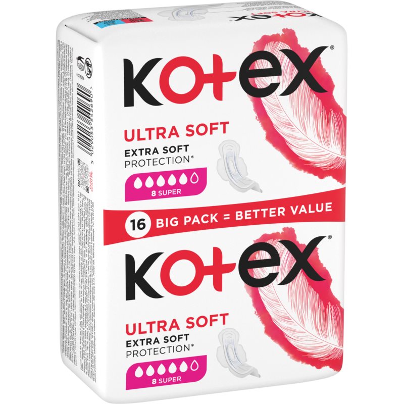 Kotex Ultra Soft Super vložky 16 ks