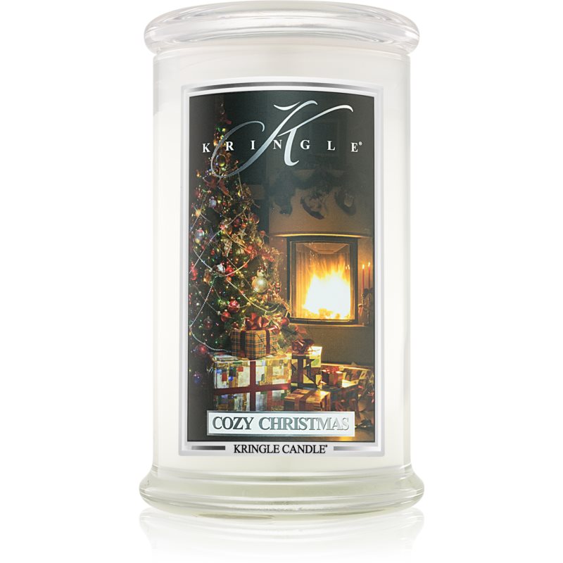 Kringle Candle Cozy Christmas vonná sviečka 624 g