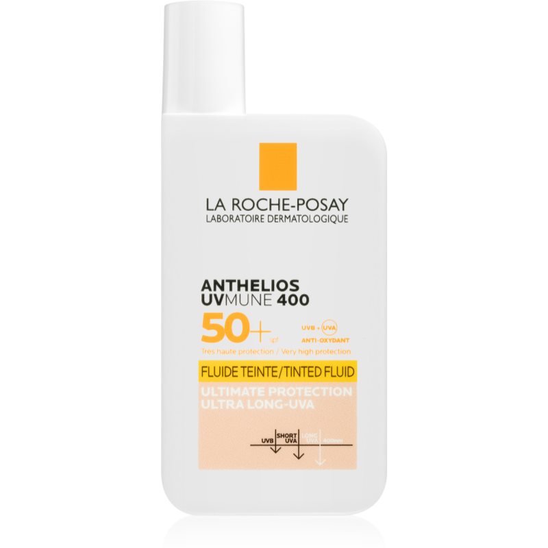 La Roche-Posay Anthelios UVMUNE 400 ochranný tónovaný fluid na tvár SPF 50 50 ml