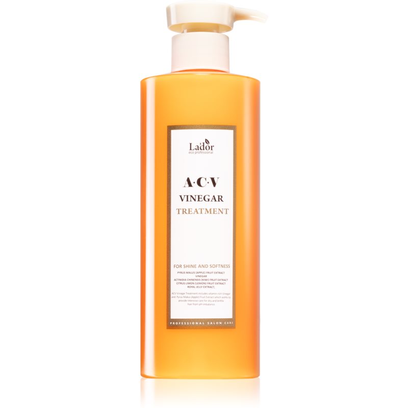 Lador ACV Vinegar hĺbkovo regeneračný kondicionér na lesk a hebkosť vlasov 430 ml