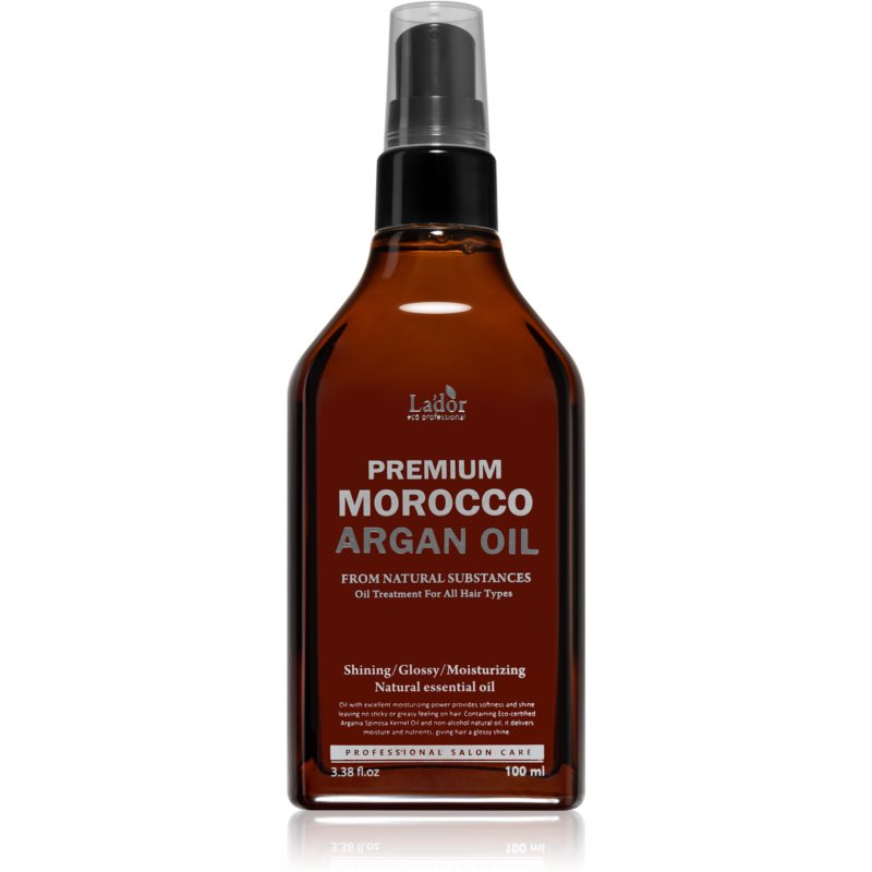 Lador Premium Morocco Argan Oil hydratačný a vyživujúci olej na vlasy 100 ml