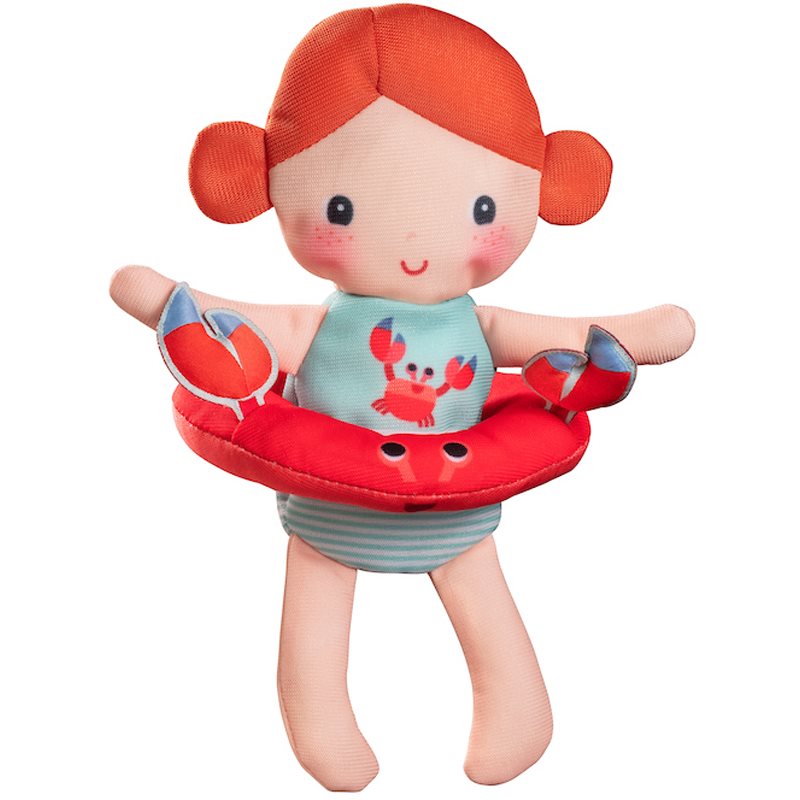 Lilliputiens Bath Doll Axelle hračka do vody 6 m 1 ks