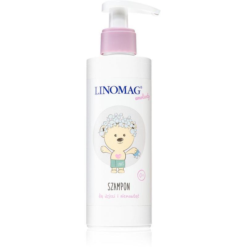 Linomag Emolienty Shampoo šampón pre deti od narodenia 200 ml
