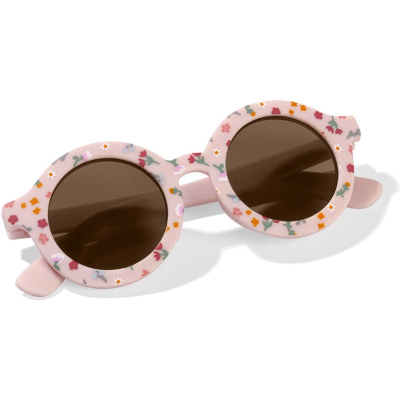 Little Dutch Sunglasses Pink Flowers slnečné okuliare 2 y 1 ks