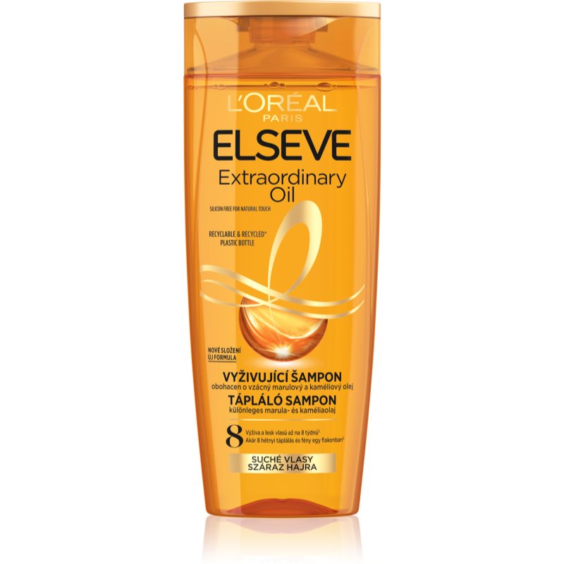 L’Oréal Paris Elseve Extraordinary Oil vyživujúci šampón pre suché vlasy 250 ml