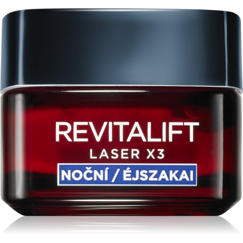 L’Oréal Paris Revitalift Laser X3 nočný regeneračný krém proti starnutiu pleti 50 ml