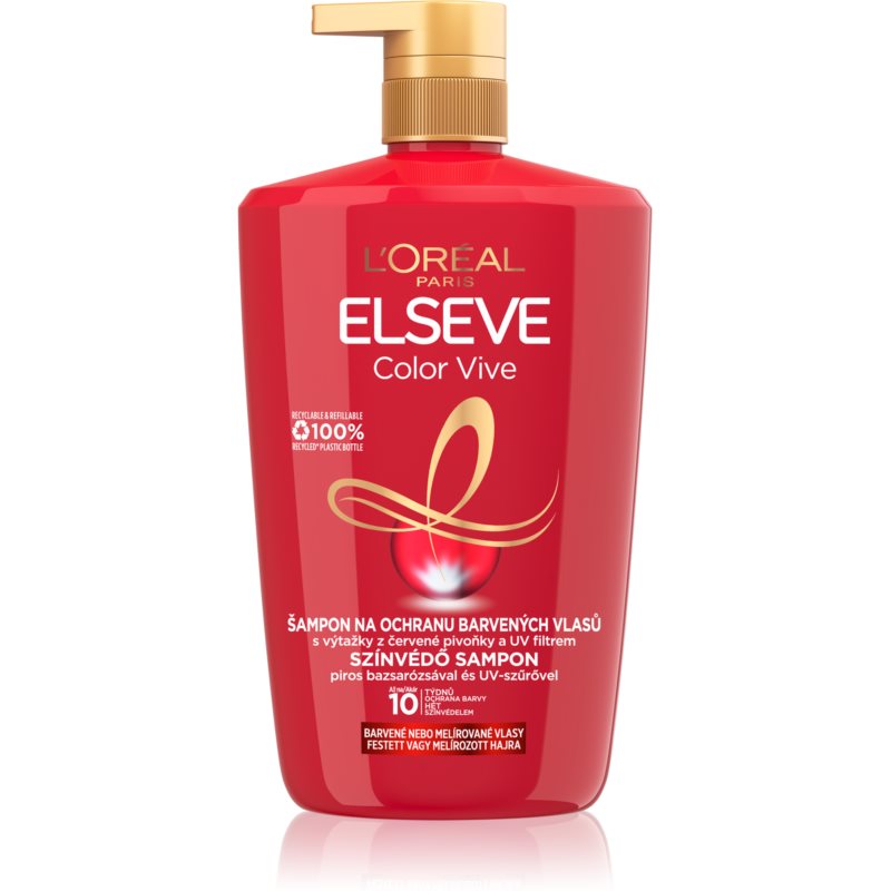 L’Oréal Paris Elseve Color-Vive šampón pre farbené vlasy 1000 ml