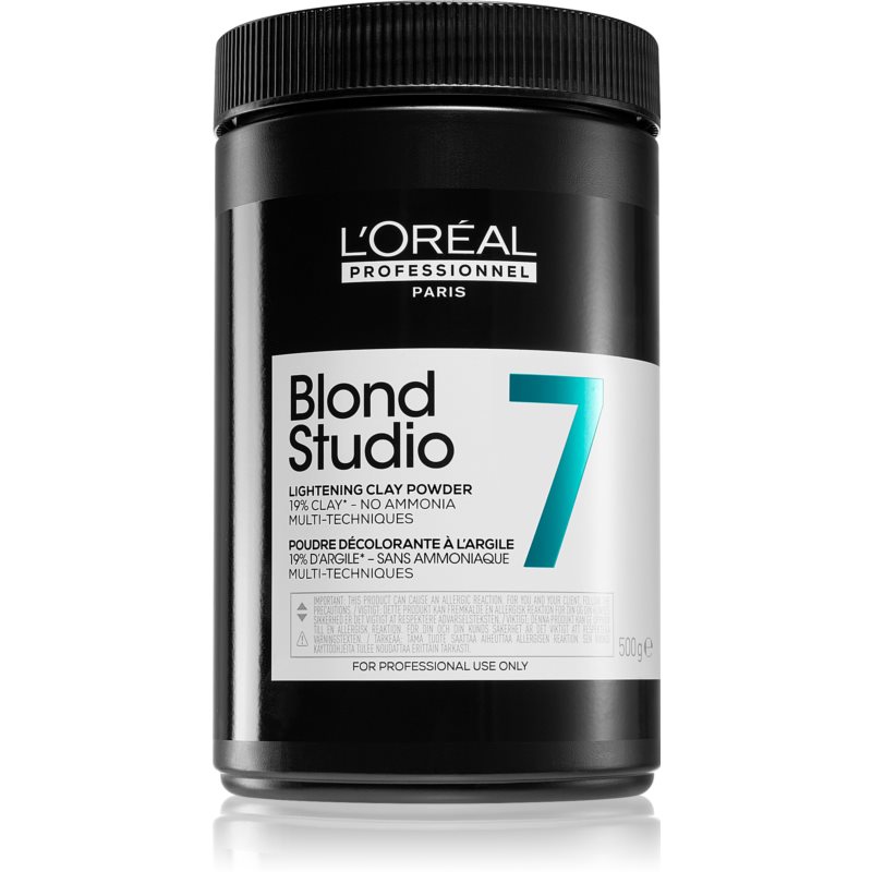 L’Oréal Professionnel Blond Studio Lightening Clay Powder zosvetľujúci púder bez amoniaku 500 g