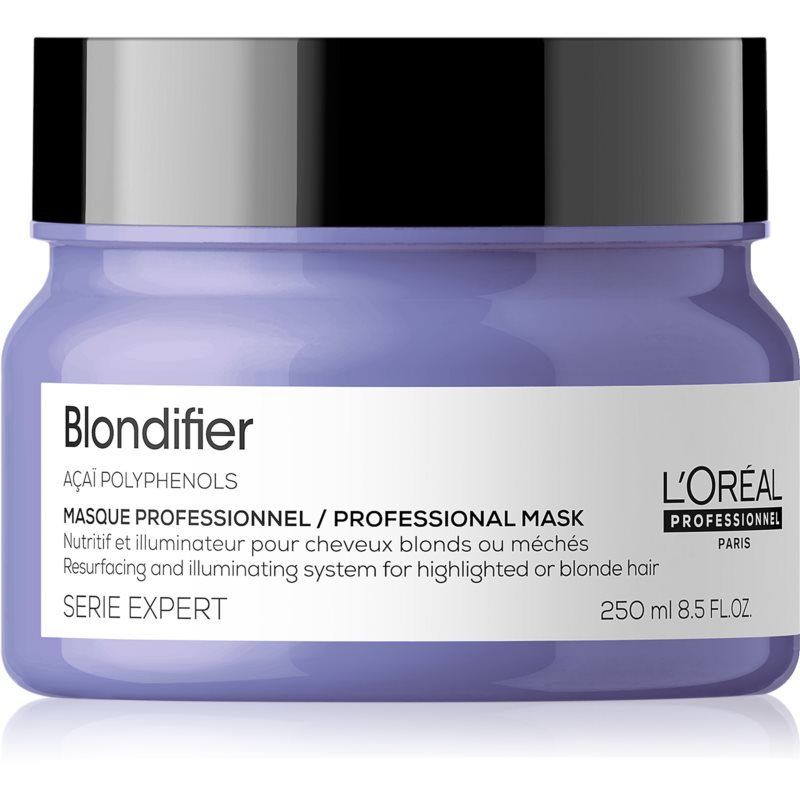 L’Oréal Professionnel Serie Expert Blondifier regeneračná a obnovujúca maska pre blond a melírované vlasy 250 ml