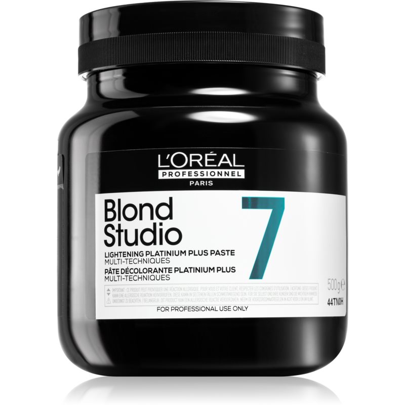 L’Oréal Professionnel Blond Studio Platinium Plus zosvetľujúcí krém pre prírodné alebo farbené vlasy 500 g