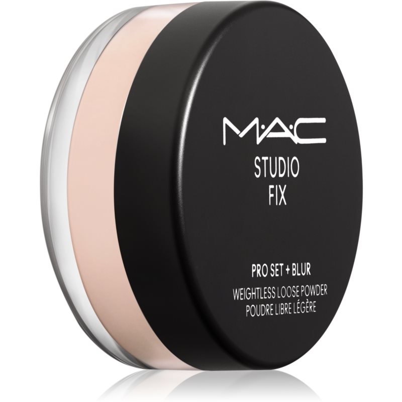 MAC Cosmetics Studio Fix Pro Set  Blur Weightless Loose Powder zmatňujúci fixačný púder odtieň Light 6,5 g