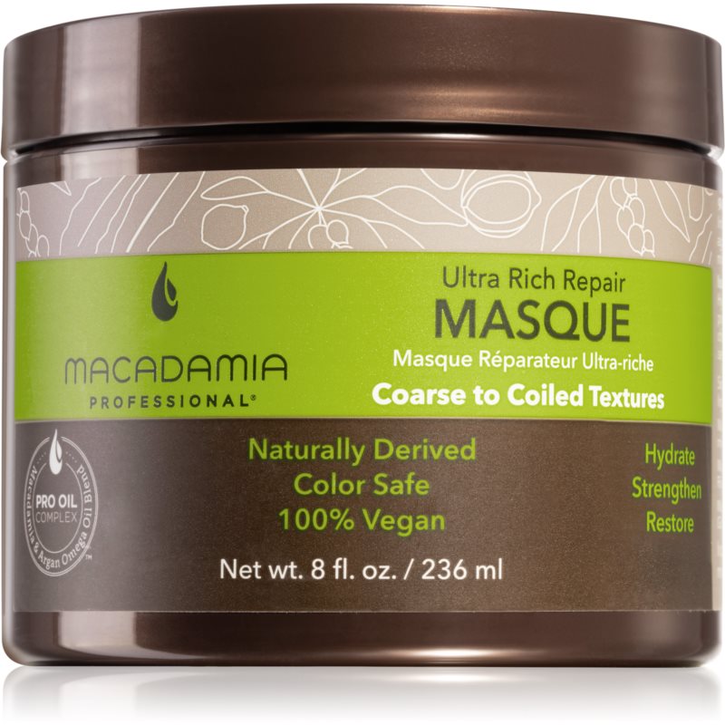 Macadamia Natural Oil Ultra Rich Repair hlboko regeneračná maska pre poškodené vlasy 236 ml