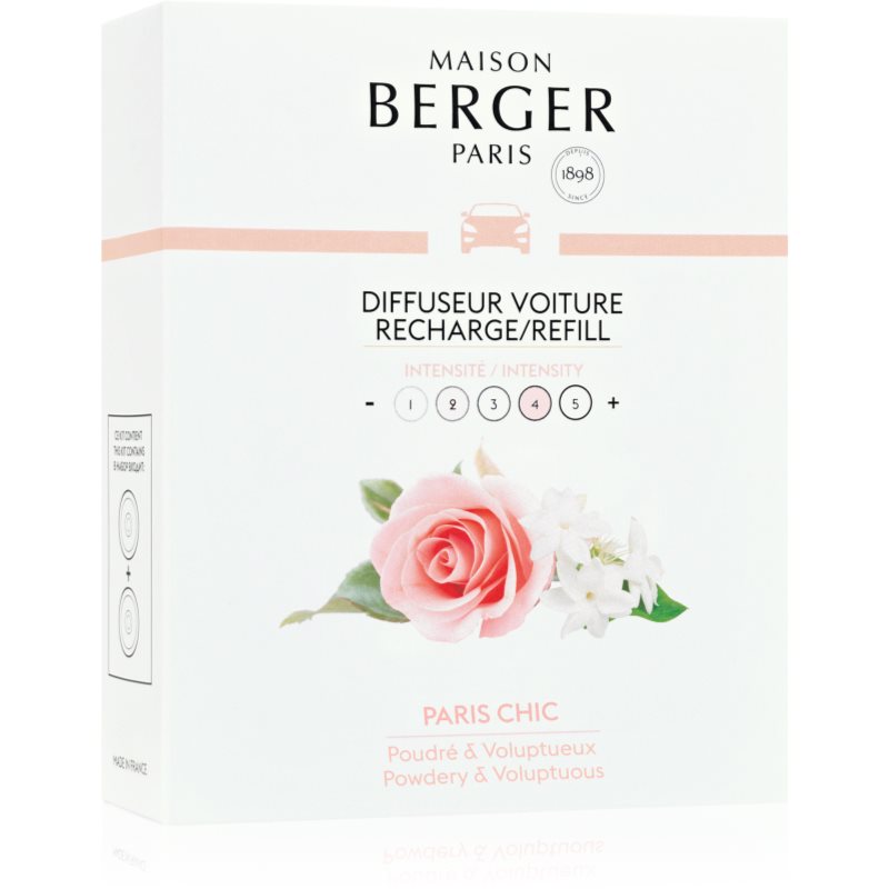 Maison Berger Paris Paris Chic vôňa do auta náhradná náplň 2x17 g