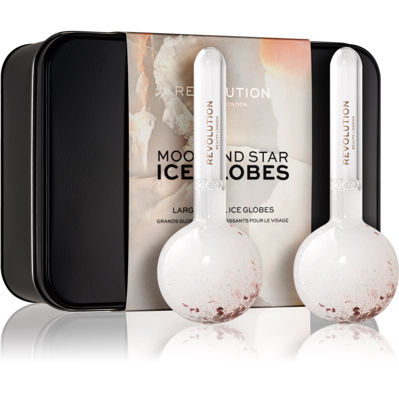 Makeup Revolution Ice Globes Moon  Star masážna pomôcka na tvár 2 ks