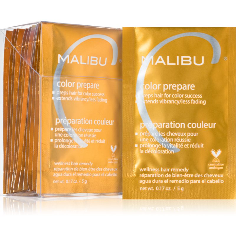 Malibu C Wellness Hair Remedy Color Prepare vlasová starostlivosť pred farbením 12x5 g
