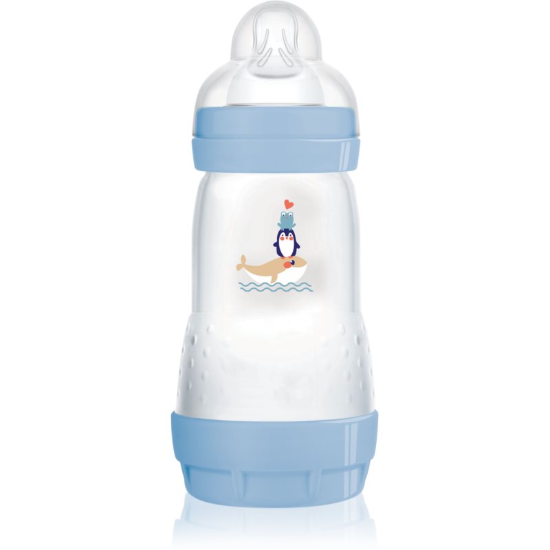 MAM Anti-Colic Bottle Blue dojčenská fľaša 2m 260 ml