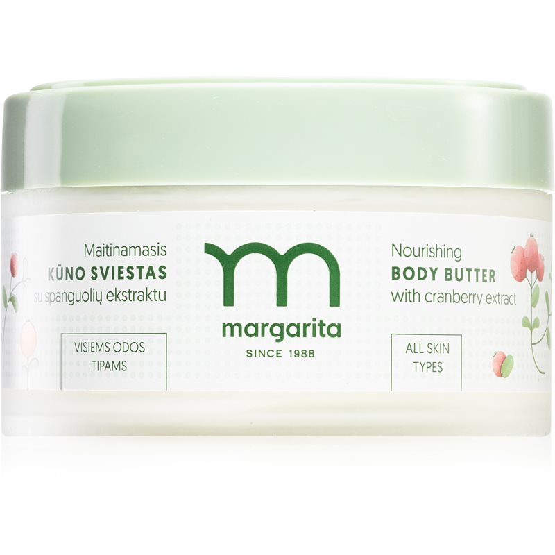Margarita Nourishing vyživujúce telové maslo s vitamínom E 250 ml