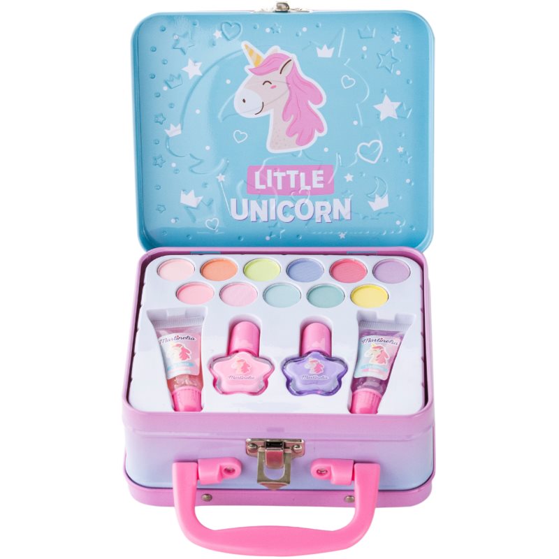 Martinelia Little Unicorn Medium Tin Case darčeková sada (pre deti)