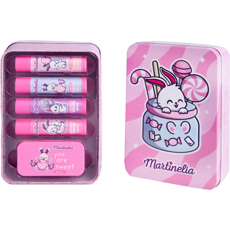 Martinelia Yummy Lip Care Tin Box darčeková sada 3y(pre deti)