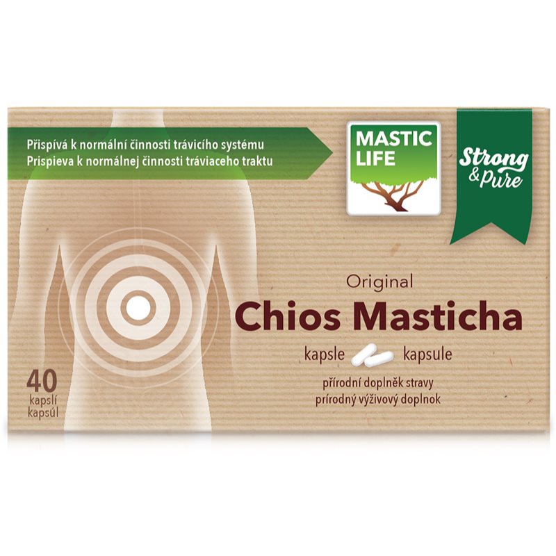 Masticlife Chios Masticha kapsuly na podporu trávenia 40 cps