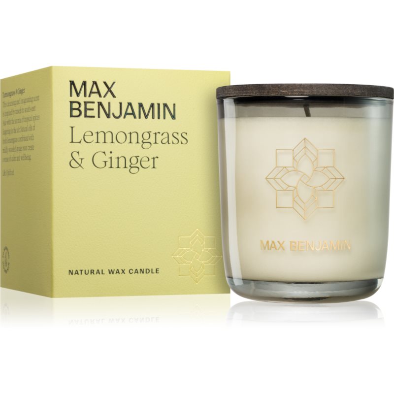 MAX Benjamin Lemongrass  Ginger vonná sviečka 210 g