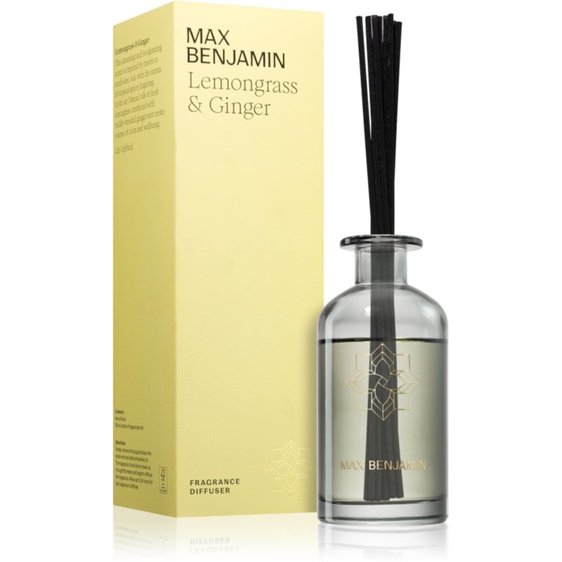 MAX Benjamin Lemongrass  Ginger aróma difuzér s náplňou 150 ml